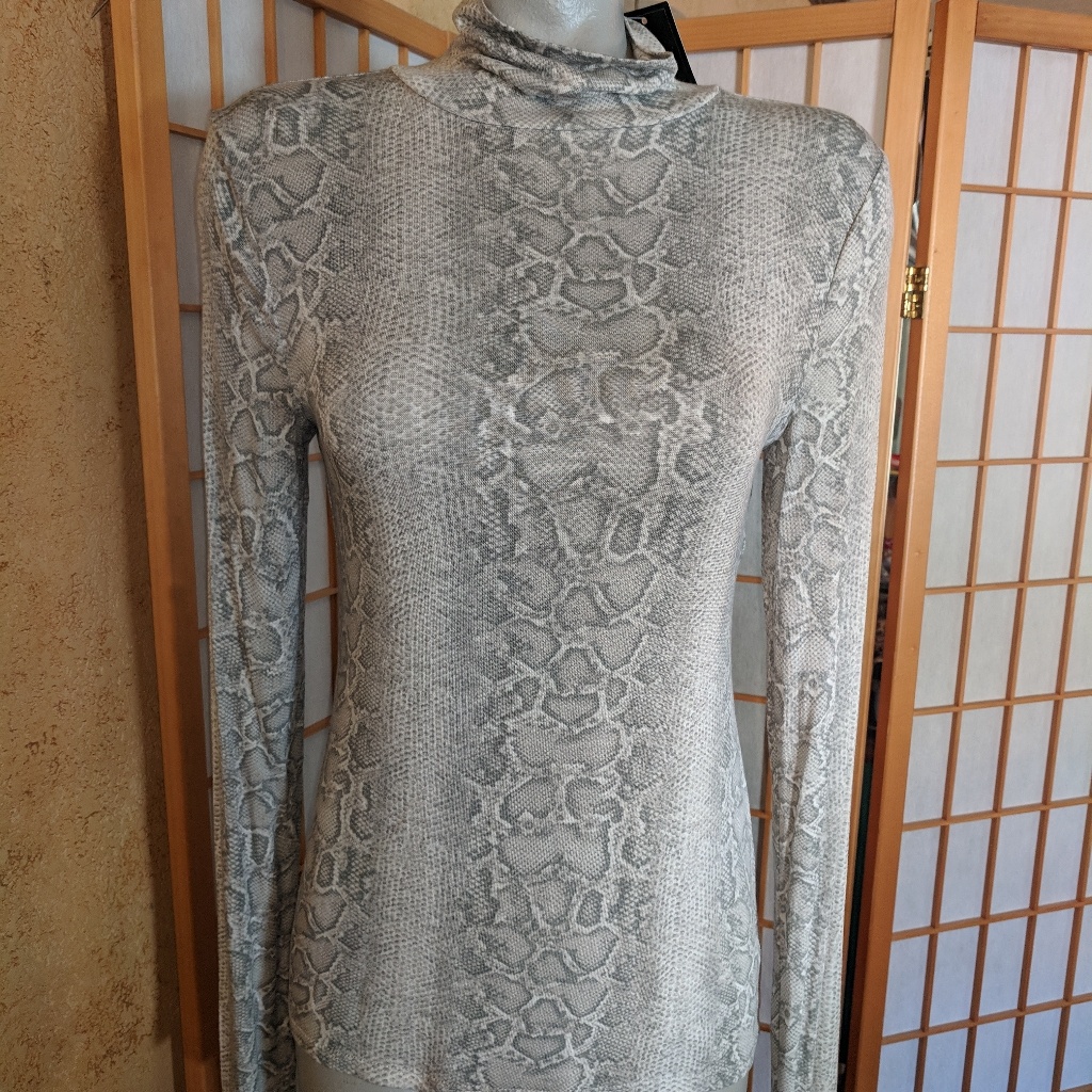 Bcbg Maxazria, New, Top, Large, Python